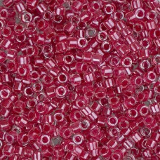 DB0914 Rose Sparkle Crystal Lined, Size 11/0 Miyuki Delica Beads, 50gm bag