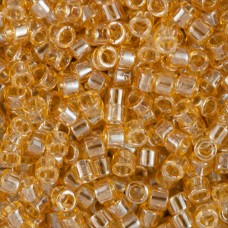 DB0099 Light Amber Transparent Luster, Size 11/0 Miyuki Delica Beads, 50gm bag