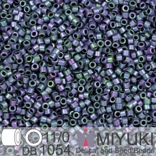 DB1054 Violet AB Matte Metallic Gold Luster, Size 11/0 Miyuki Delica Beads, 50g ...