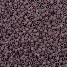 DB1062 Matted Metallic Purple Sage Miyuki 11/0 Delica Beads, 50 Gram Bag