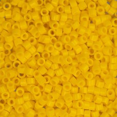 DB1132 Yellow Canary Opaque, Size 11/0 Miyuki Delica Beads, 50gm bag