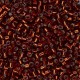 DB1202B Dark Cranberry Red Silver Lined, Size 11/0 Miyuki Delica Beads, 50gm bag