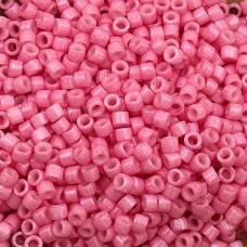 DB1371 Pink Carnation Opaque Dyed, Size 11/0 Miyuki Delica Beads, 50gm bag