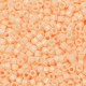 DB1492 Light Peach Opaque, Size 11/0 Miyuki Delica Beads, 50gm bag