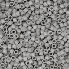 DB1498 Light Grey Smoke Opaque, Size 11/0 Miyuki Delica Beads, 50gm bag