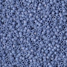 DB1527 Opaque Light Sky Blue AB Matte, Size 11/0 Miyuki Delica Beads, 50g approx...