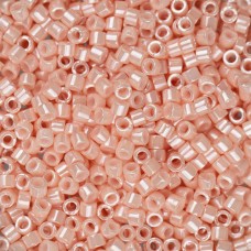 DBL1533 Light Salmon Opaque size 8/0 Miyuki Delica Beads, Colour 1533, 5.2g appr...