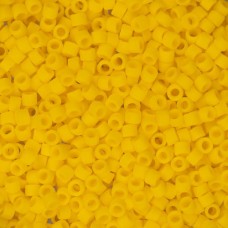 DB1582 Yellow Canary Opaque Matte, Size 11/0 Miyuki Delica Beads, 50gm bag