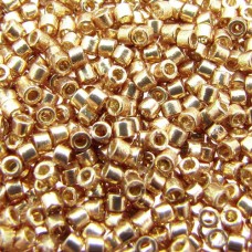 DB1834B Duracoat Galvanized Champagne, Size 11/0 Miyuki Delica Beads, 50gm bag