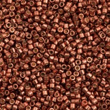 DBM1837 Duracoat Galvanised Pink Blush Size 10/0  Miyuki Delica Beads, Colour co...