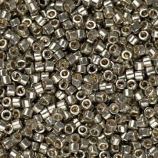 DB1851B Duracoat Galvanized Light Pewter, Size 11/0 Miyuki Delica Beads, 50gm ba...