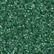 DB1889B Green Transparent Luster, Size 11/0 Miyuki Delica Beads, 50gm bag 