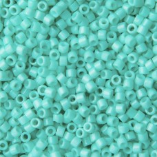 DB2122 Duracoat Opaque Dyed Robin Egg Blue, Size 11/0 Miyuki Delica Beads, 50gm ...