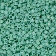 DB2125B Duracoat Opaque Dyed Turquoise Green, Size 11/0 Miyuki Delica Beads, 50g...