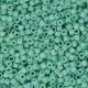 DB2125B Duracoat Opaque Dyed Turquoise Green, Size 11/0 Miyuki Delica Beads, 50gm bag