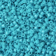 DB2130B Duracoat Opaque Dyed Turquoise Blue, Size 11/0 Miyuki Delica Beads, 50gm...