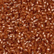 DB2151 Rose Copper S/L Duracoat Miyuki 11/0 Delica Beads, 50g approx.