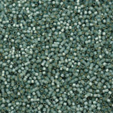 DB2190 Semi-Frosted Silver Lined Dyed Laurel 11/0 Duracoat Miyuki Delica Beads, ...