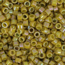 DB2272B Glazed Opaque Pistachio Size 11/0 Miyuki Delica Beads, 50gm bag