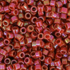 DB2275B Glazed Opaque Dark red Size 11/0 Miyuki Delica Beads, 50gm bag