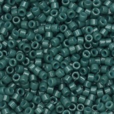 DB2358 Opaque Spruce Green Duracoat size 11/0 Miyuki Delica Beads, 50gm approx..