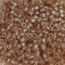 DB2373B Blush Fancy Lined Size 11/0 Miyuki Delica Beads, 50gm bag