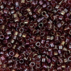 DB2375B Rust Fancy Lined Size 11/0 Miyuki Delica Beads, 50gm bag