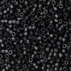 DB0310 Black Matte, Size 11/0 Miyuki Delica Beads, 50gm bag