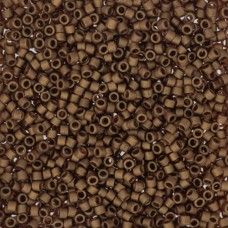 DB0322L Matte Metallic Light Bronze, Size 11/0 Miyuki Delica Beads, 50g wholesale pack