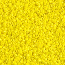 DB0721 Opaque Yellow, Size 11/0 Miyuki Delica Beads, 50gm bag