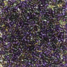 DB0991, Purple Green Brown, Size 11/0 Miyuki Delica Beads, 50g wholesale pack