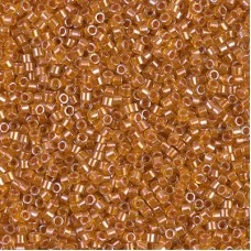 DB1702 Copper Pearl Lined Marigold, Size 11/0 Miyuki Delica Beads, 50g Wholesale...