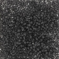 DB2406, Matte Transparent Charcoal, Size 11/0 Miyuki Delica Beads, 50g wholesale...