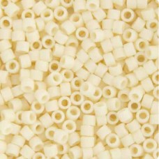 DB0762 Dark Cream Opaque, Size 11/0 Miyuki Delica Beads, 50gm bag