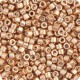 DB0411 Apricot Gold Opaque Galvanized-Dyed, Size 11/0 Miyuki Delica Beads, 50gm bag