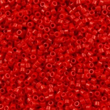 DBL0723 Opaque Dark Cranberry Size 8/0 Miyuki Delica Beads, Colour Code 0723, 5....