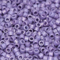 DB2293  Frost Opaque Glazed Purple Size 11/0 Miyuki Delica Beads, 50gm bag