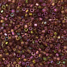 DBMC0103  Red Transparent Gold Luster 10/0 Cut Miyuki Delica Beads Colour Code 0...