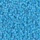 DBM0725 Light Blue Opaque, Size 10/0  Miyuki Delica Beads, Colour 0725 - Approx. 50g Wholesale pack