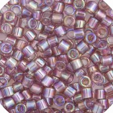 DBM0173 Lilac Transparent AB, Size 10/0  Miyuki Delica Beads, Colour code -173 -...