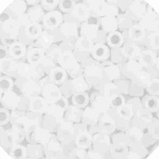 DBM0200 Chalk White Opaque, Size 10/0  Miyuki Delica Beads, Colour code -200 - 5...