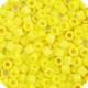 DBM0721 Yellow Opaque, Size 10/0  Miyuki Delica Beads, Colour 721 - 50g Bag