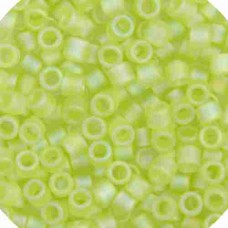 DBM0860 Chartreuse Transparent AB Matte, Size 10/0  Miyuki Delica Beads, Colour ...