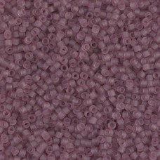 DB0765 Transparent Smoky Amethyst Matte Miyuki 11/0 Delica Beads, 50g Bag