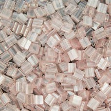 Bulk Bag Tila Beads Light Rosaline Transparent 50g - 0365