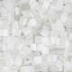 Bulk Bag Tila Beads Silk White Transparent 50g - 2548