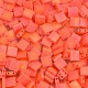 Tila Beads Coral Opaque AB Matte 5.2gm pack - 0406FR