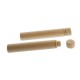 3.5" long Wooden Flush Cap Needle case, pack of 2