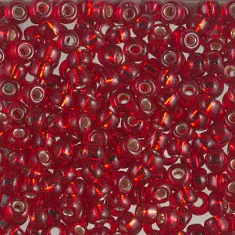 Ruby Red Silver Lined, Colour 0141S Miyuki 6/0 Seed Beads, 250g approx. Ruby Red Silver Lined, Colour 0141S Miyuki 6/0 Seed Beads, 250g approx.